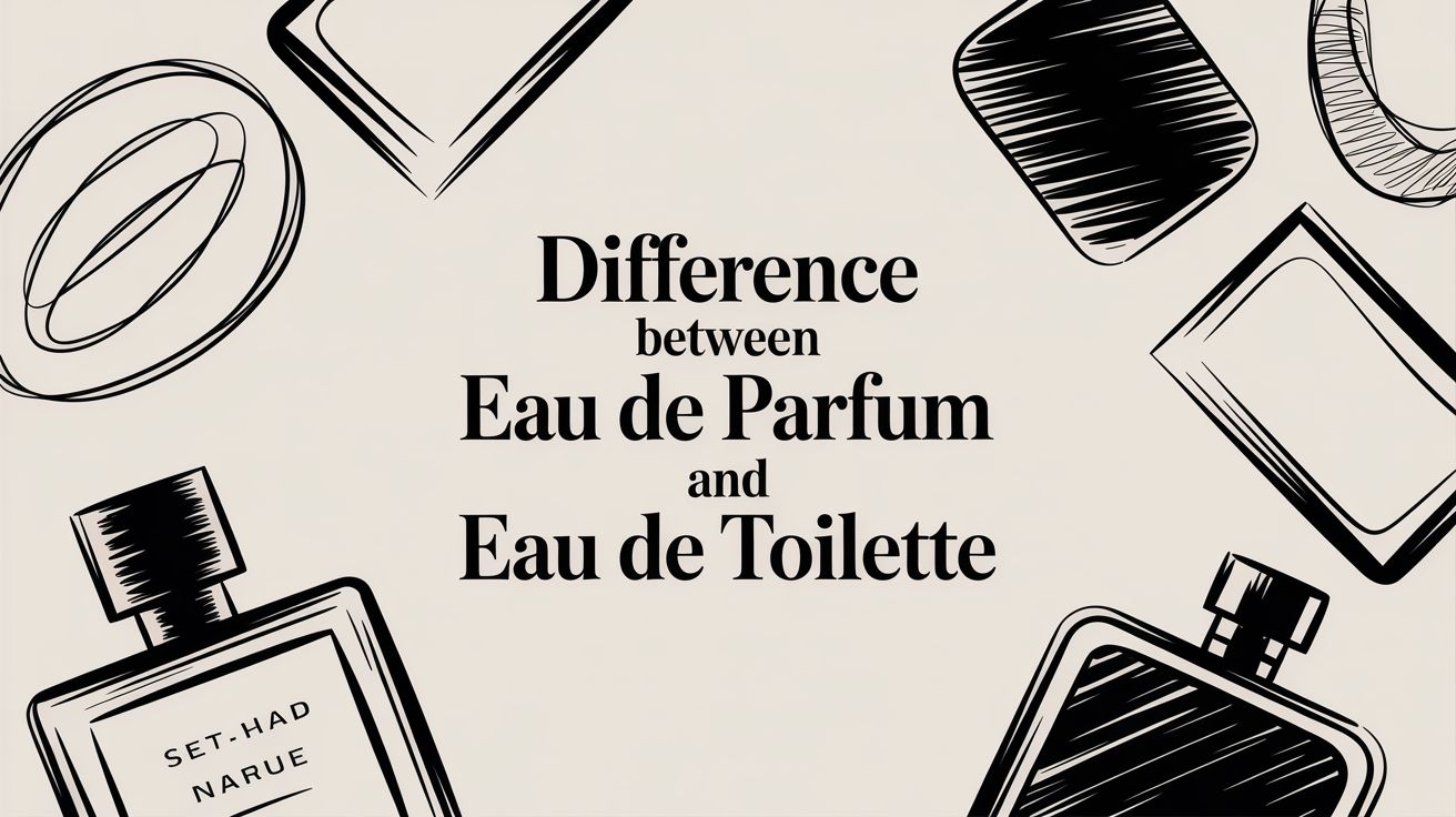 Difference Between Eau de Parfum and Eau de Toilette