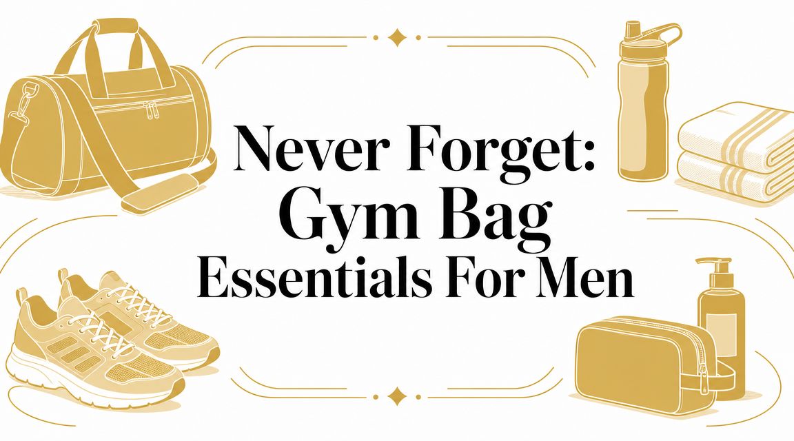 Never Forget: Gym Bag Essentials For Men