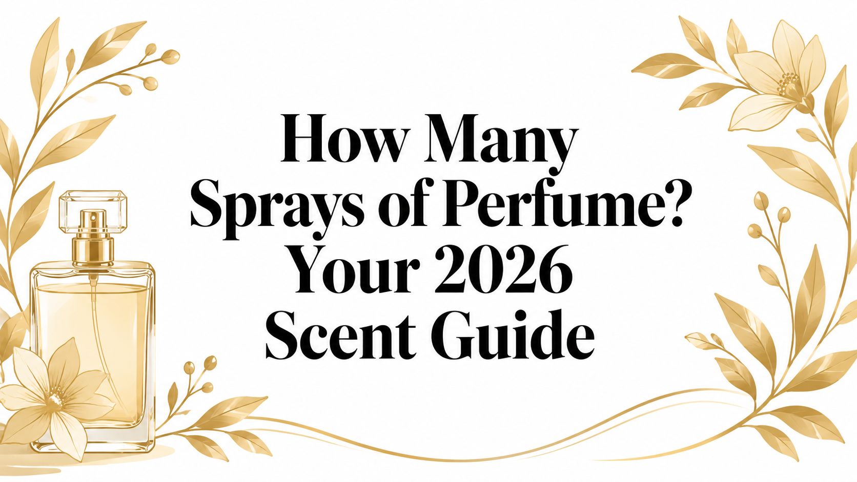 How Many Sprays of Perfume? Your 2026 Scent Guide
