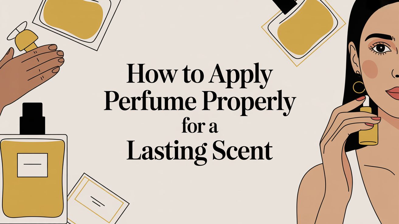How to Apply Perfume Properly for a Lasting Scent