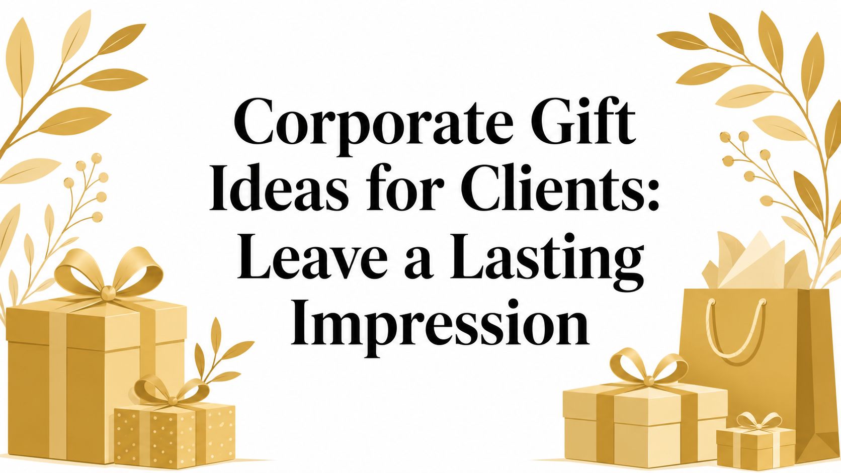Corporate Gift Ideas for Clients: Leave a Lasting Impression