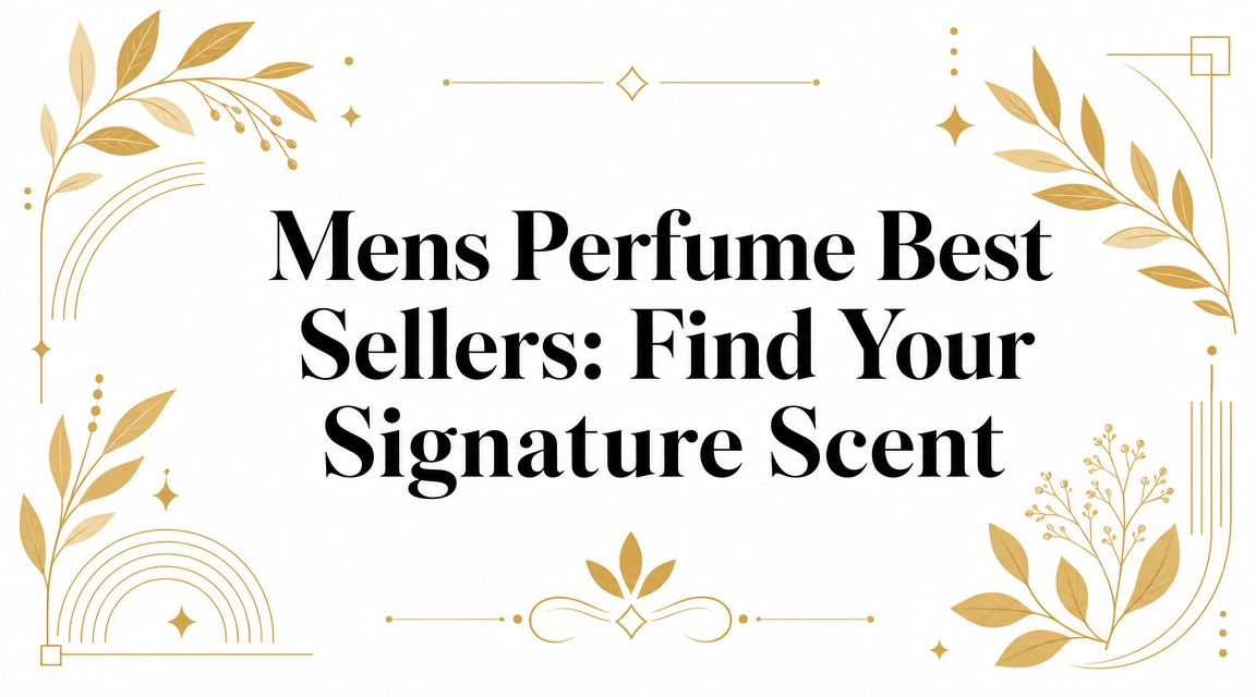 Mens Perfume Best Sellers: Find Your Signature Scent