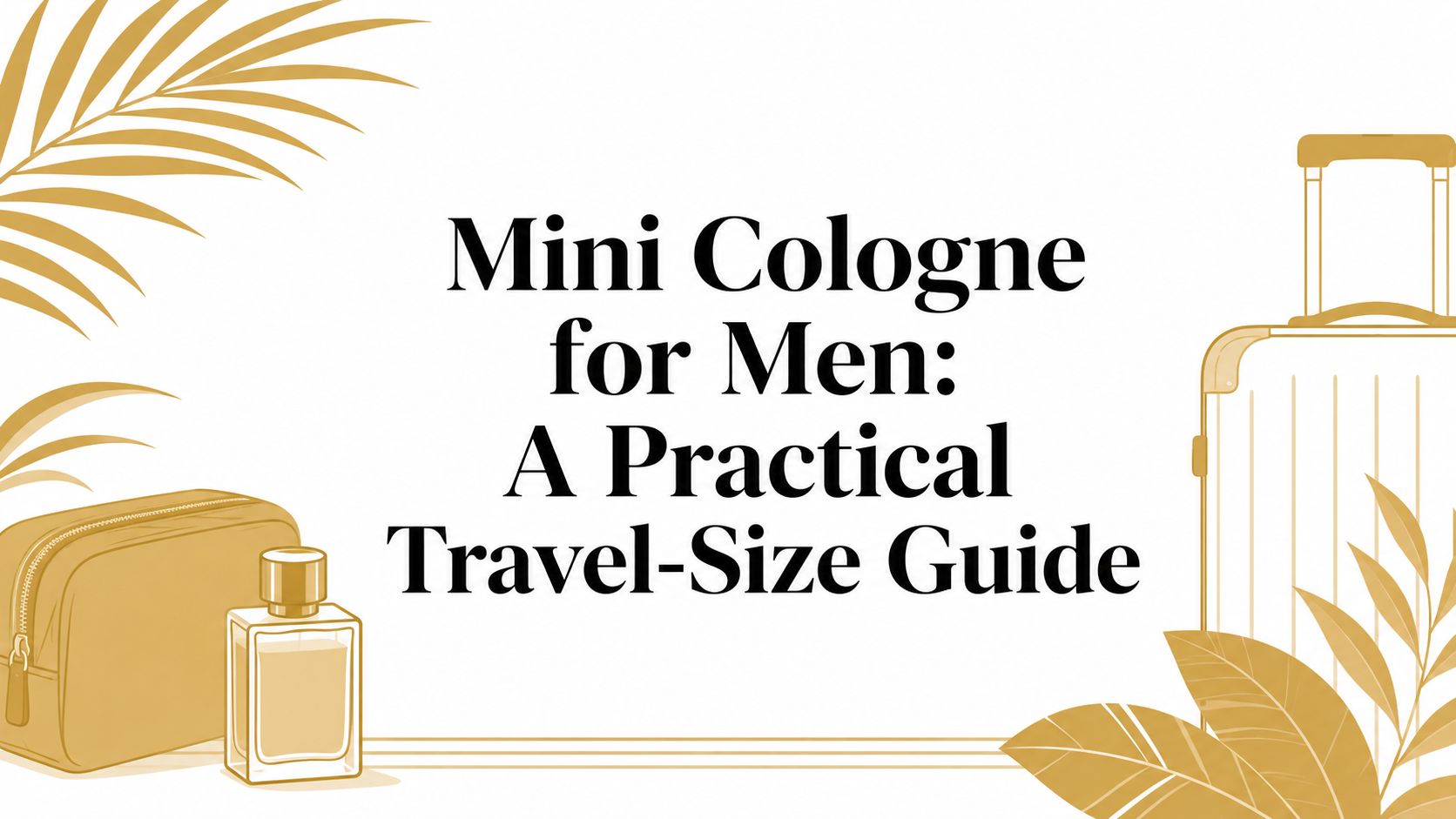 Mini Cologne for Men: A Practical Travel-Size Guide