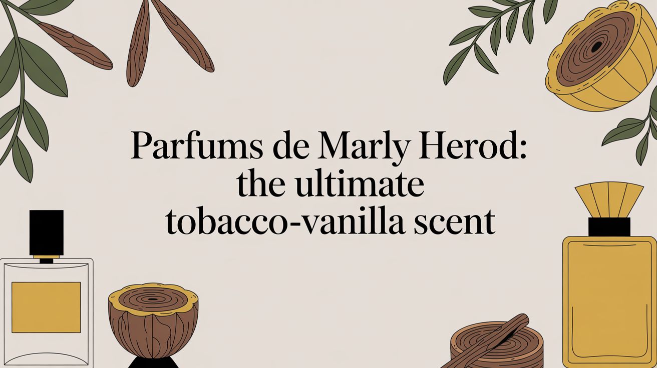 Parfums de Marly Herod: the Ultimate Tobacco-Vanilla Scent