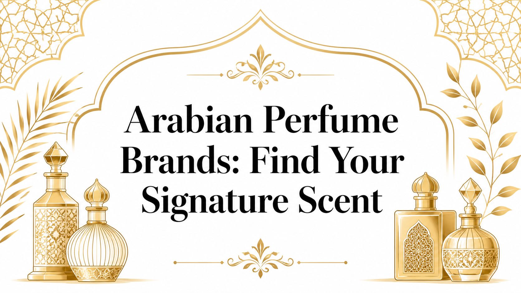Arabian Perfume Brands: Find Your Signature Scent