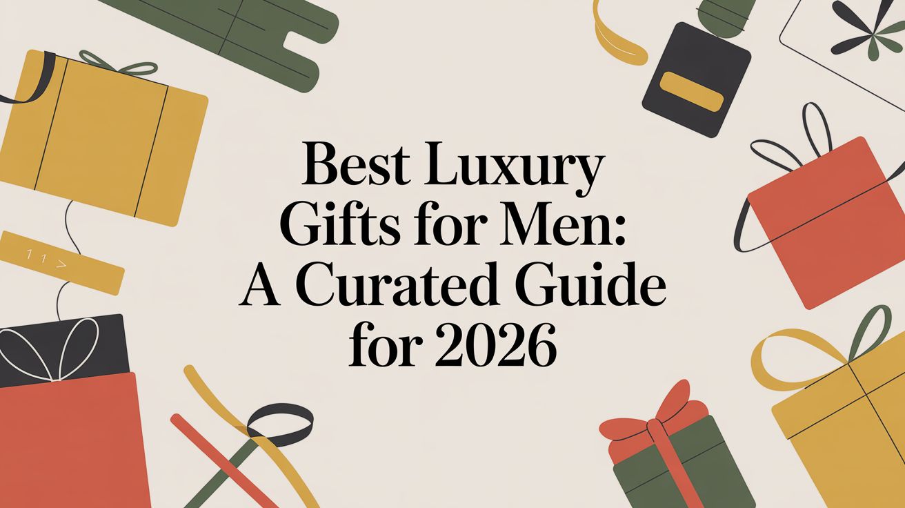Best Luxury Gifts for Men: A Curated Guide for 2026