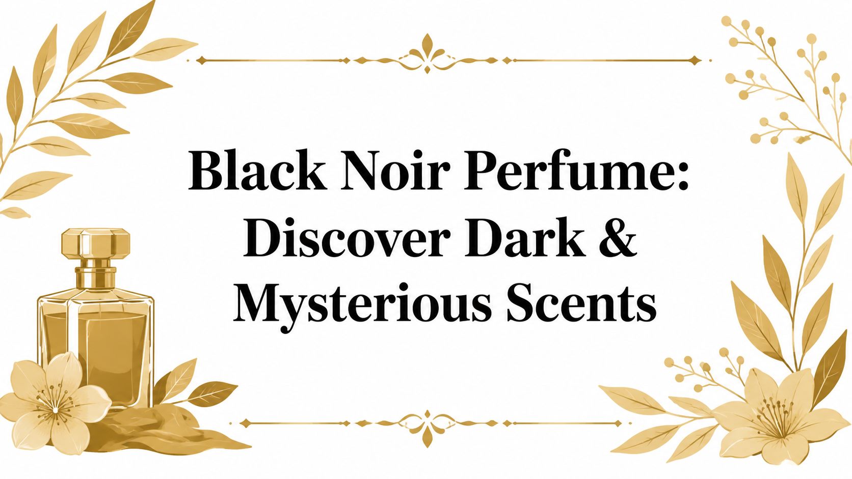 Black Noir Perfume: Discover Dark & Mysterious Scents