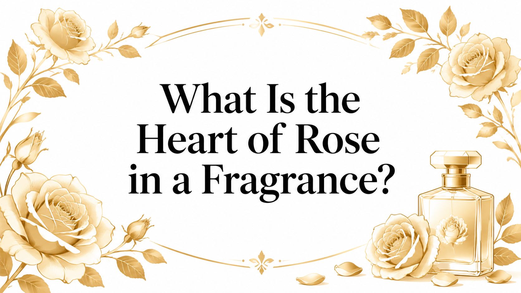 What Is the Heart of Rose in a Fragrance?