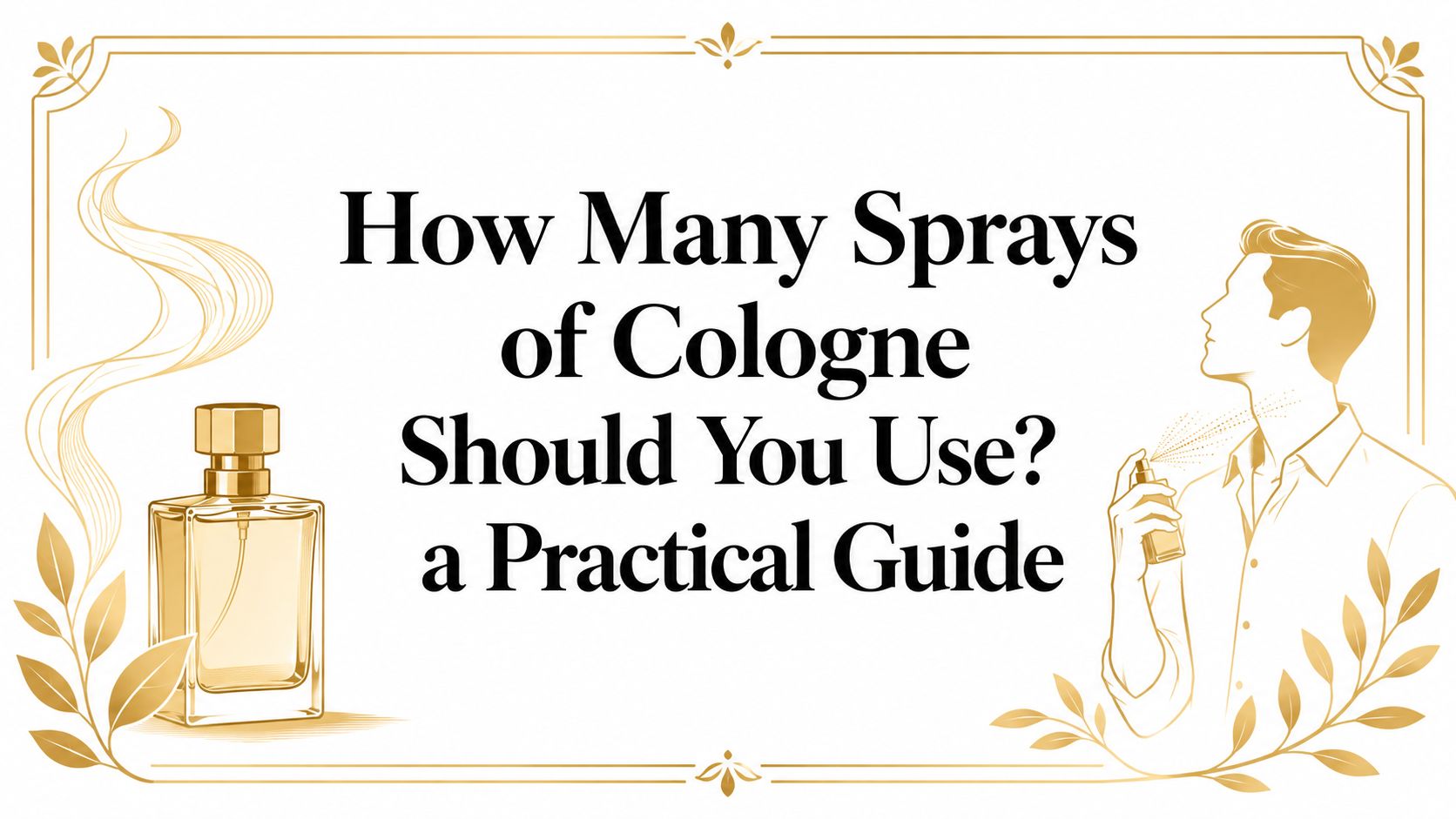 How Many Sprays of Cologne Should You Use? a Practical Guide