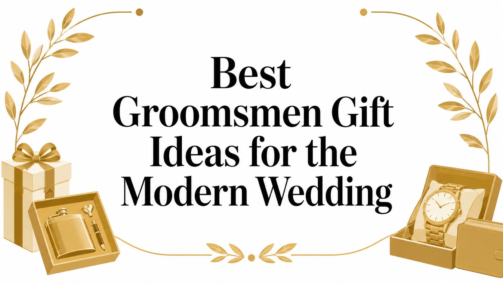 Best Groomsmen Gift Ideas for the Modern Wedding