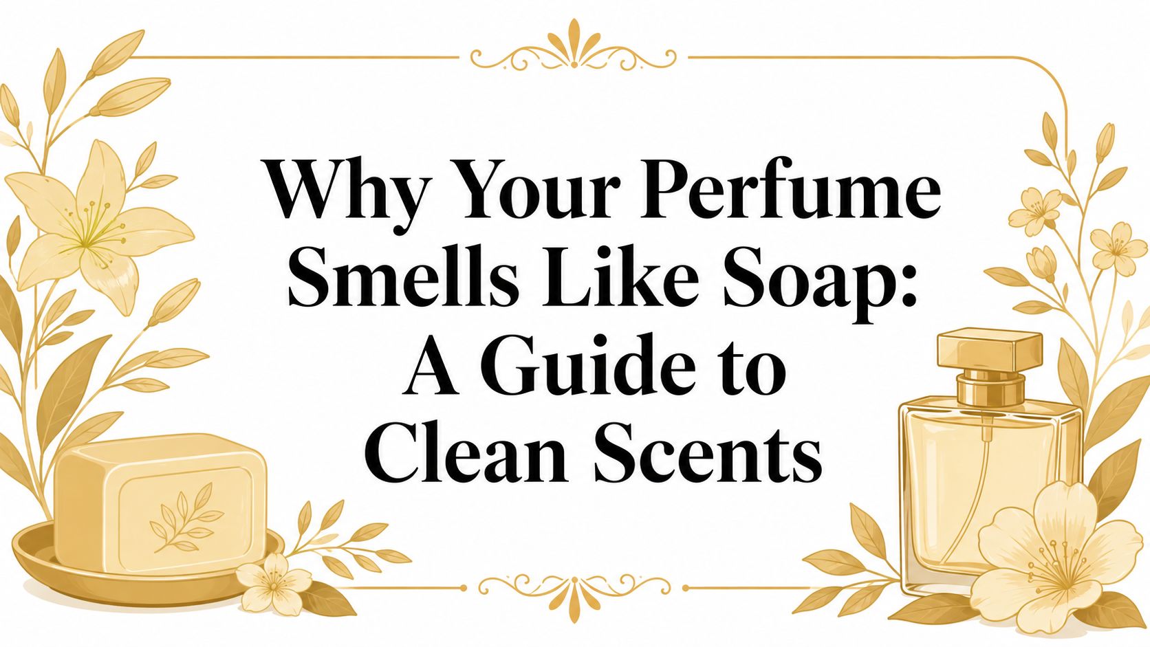 Why Your Perfume Smells Like Soap: A Guide to Clean Scents