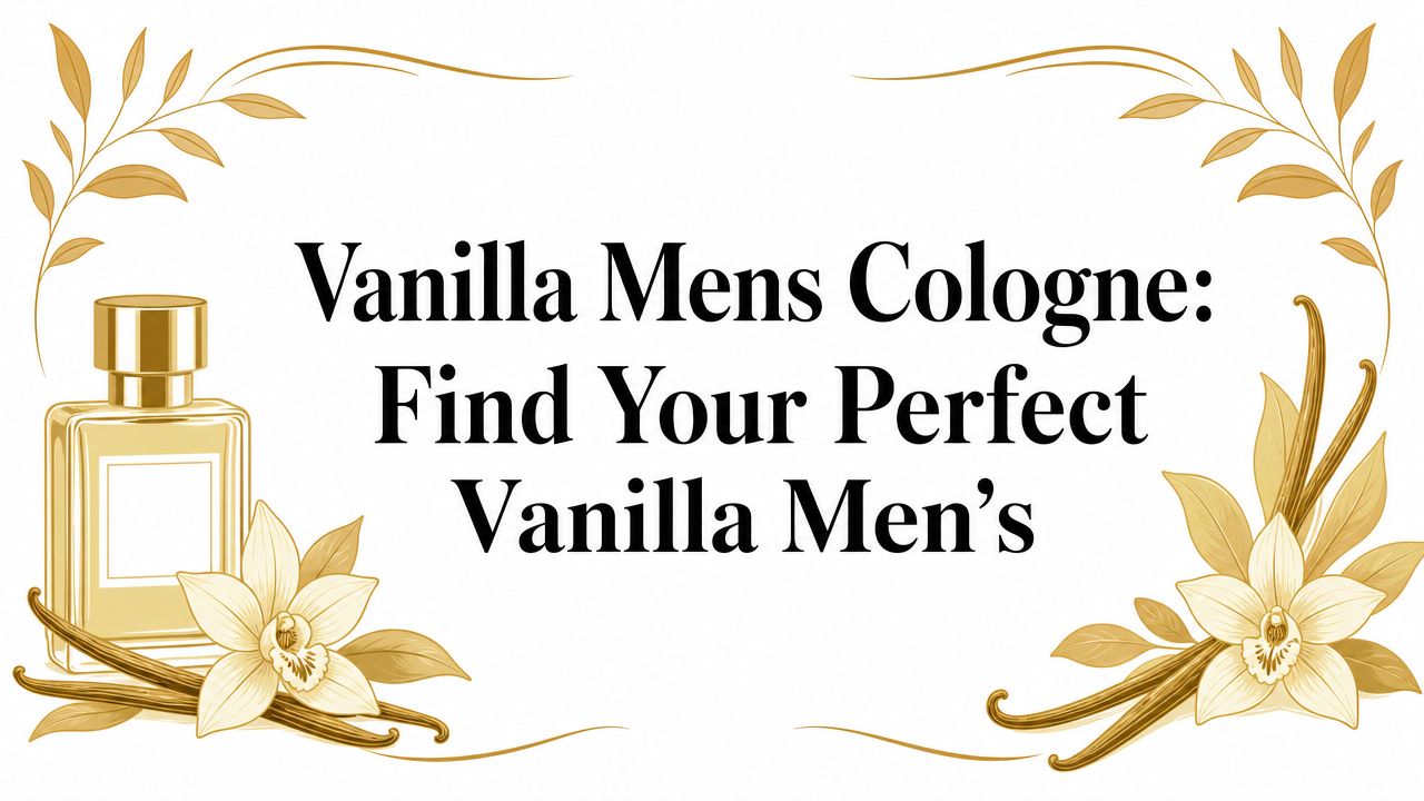 Vanilla Mens Cologne: Find Your Perfect Vanilla Men's