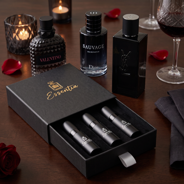 Date Night For Him men’s 10ml fragrance bundle by Essentia