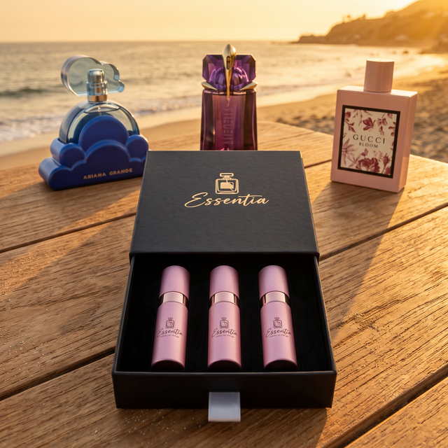 Malibu Golden Hour women’s 10ml fragrance bundle by Essentia
